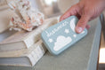 Load image into Gallery viewer, Dreamer baby sound machine held in hand to show scale (Sage-Dreamer)