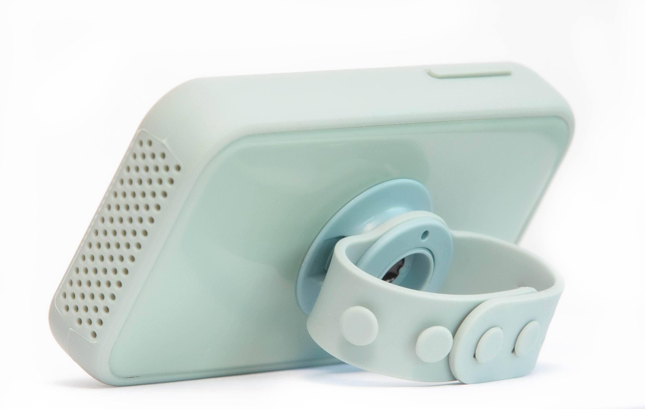 Back view of Dreamer baby sound machine (Sage-Dreamer)
